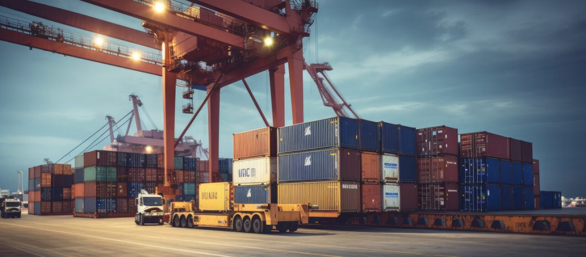 logistics-transportation-container-cargo-ship-cargo-plane-with-working-crane-bridge-shipyard-sunrise-logistic-import-export-transport-industry-background-ai-generative_Easy-Resize.com